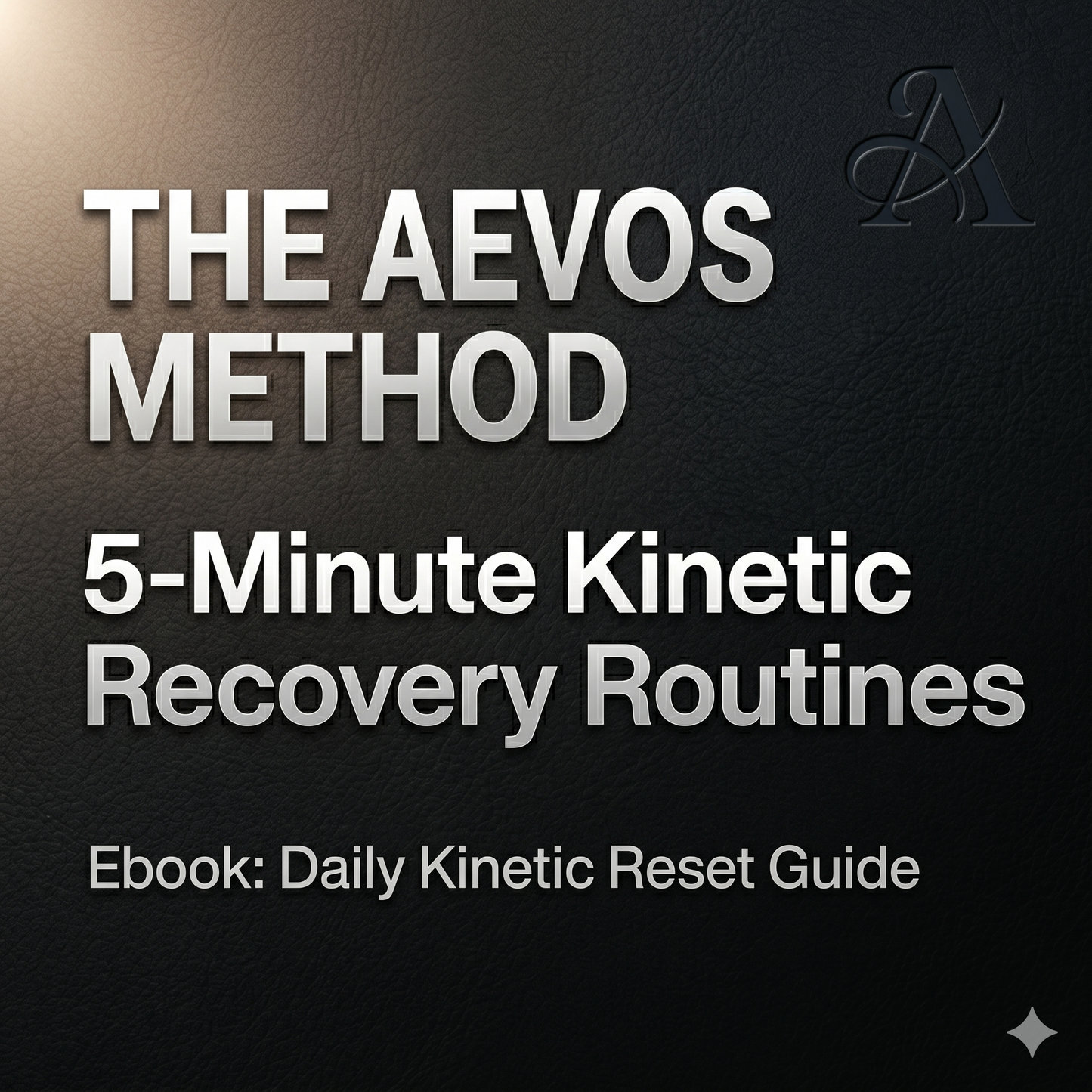 The Aevos Method: 5-Minute Kinetic Recovery Routines.