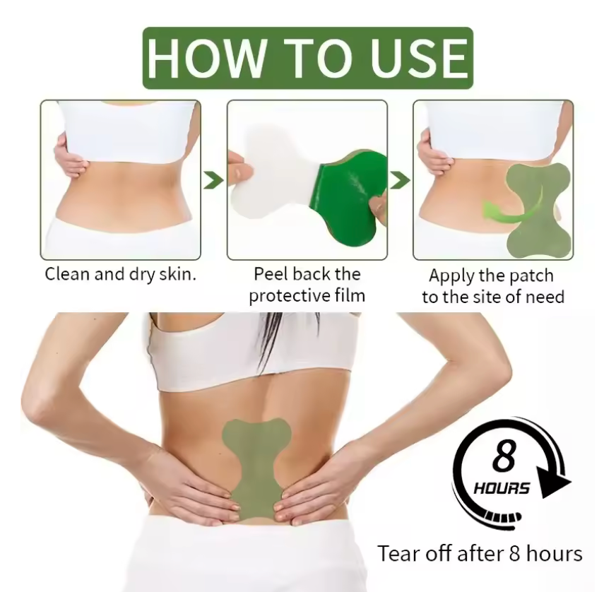 Lumbar Relief Patches (1 Pack, 10 PCS)